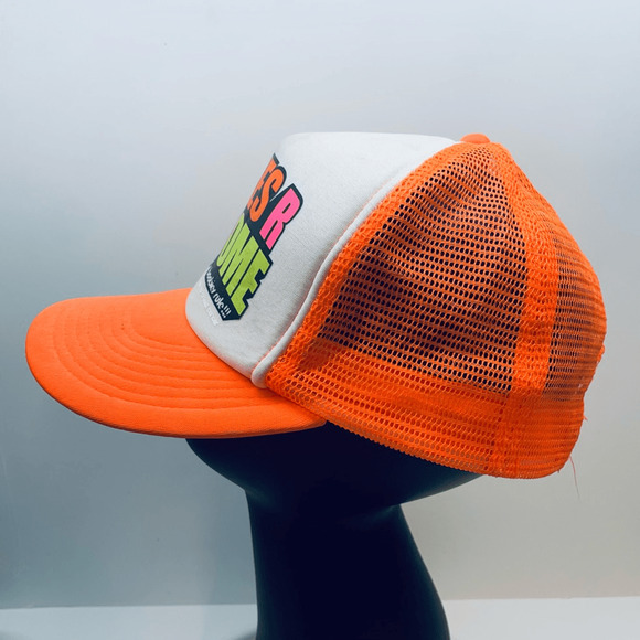 Vintage Boobies are awesome Breast Cancer Awareness Trucker hat - Picture 4 of 6